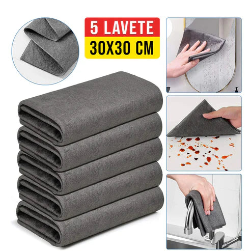 10 x Laveta magica LavetExpert™ pentru orice suprafete