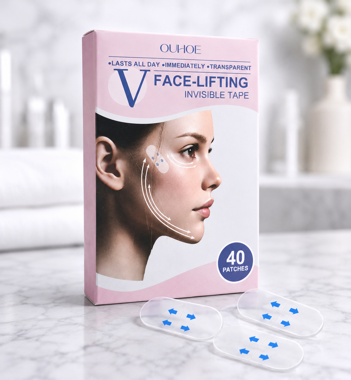 Plasturi pentru lifting facial - Natural Lift™