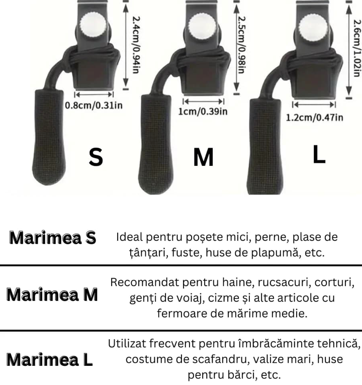 Fermoar universal detasabil QuickZipp