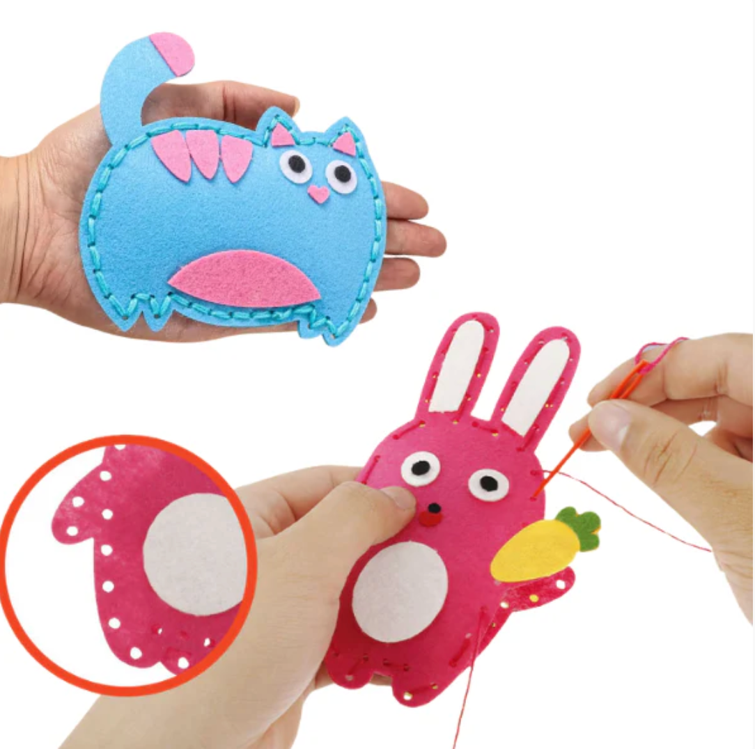Set 6 Papusi De Cusut Pentru Copii - AnimalPlush