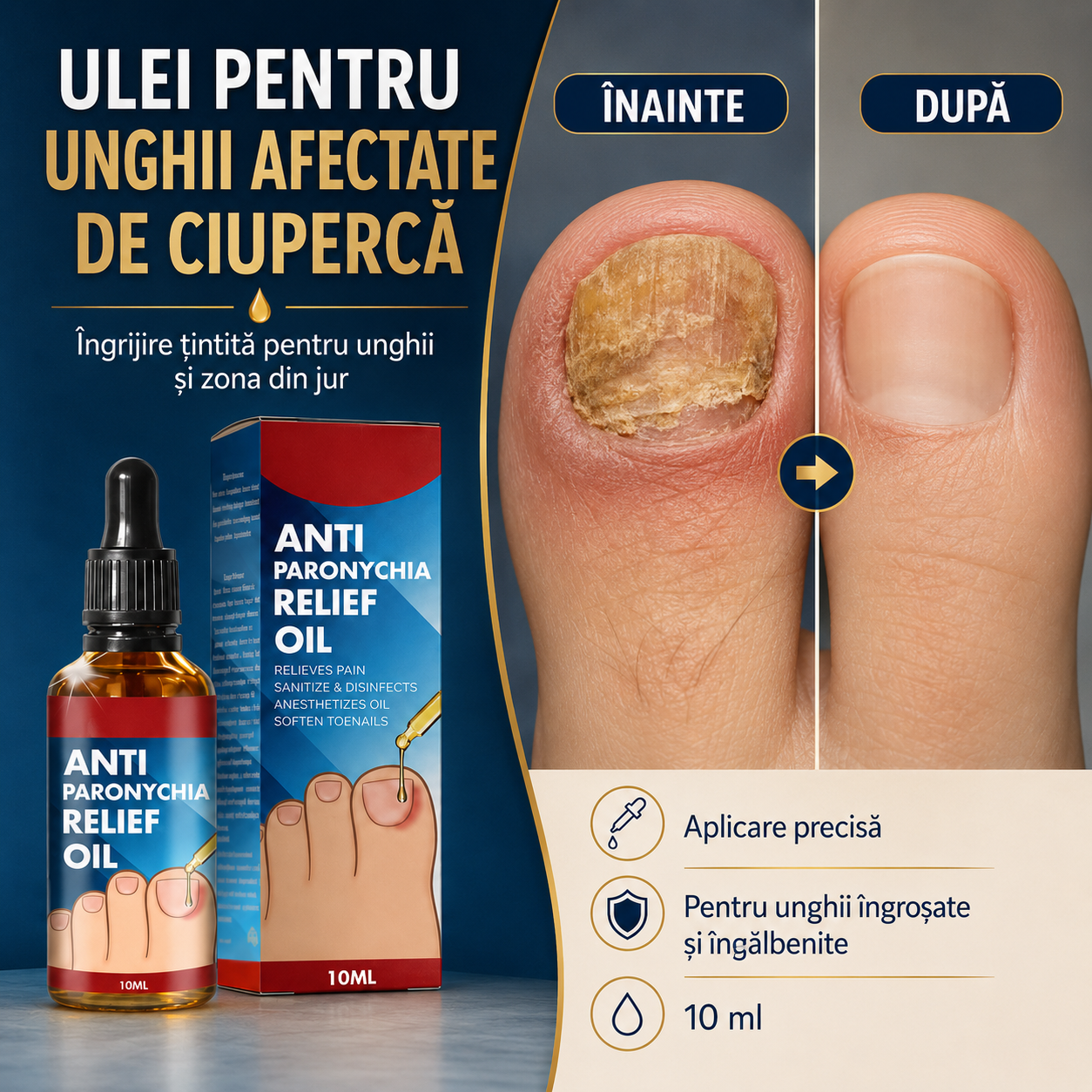 Ulei Antifungic - CleanFeet™