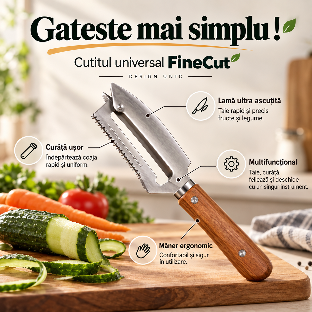 Unealta unică 5 în 1 - FineCut™