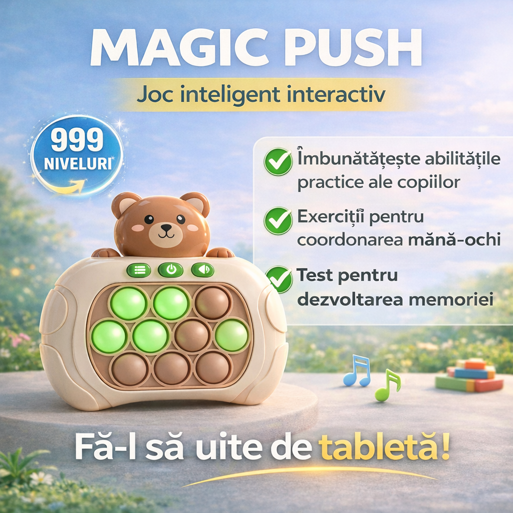 Jucarie Interactiva Magic Push™- Electronica