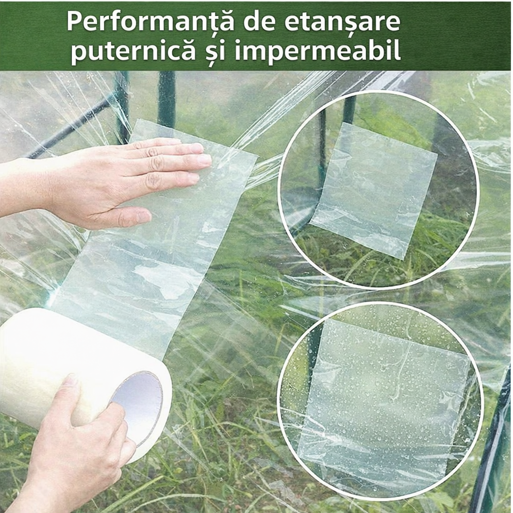 Banda Adezivă Reparare Solar / Seră