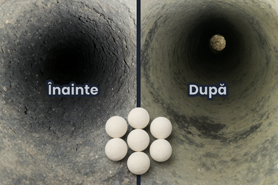 Bilele FocSigur pentru curatare cosuri sobă sau semineu
