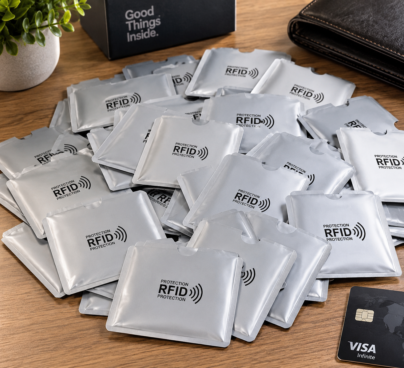 Protectie Card RFID - CardProtect™ ( 2+2 GRATIS )