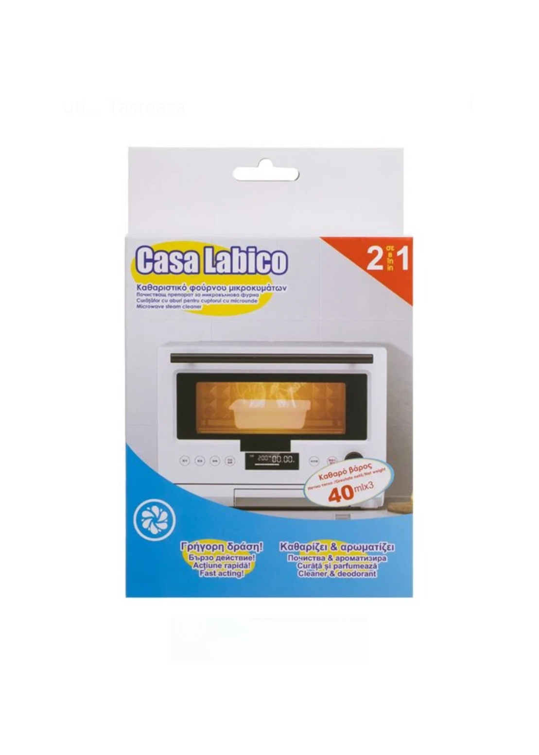 Set Solutie de curatat cuptorul cu microunde Cleany™