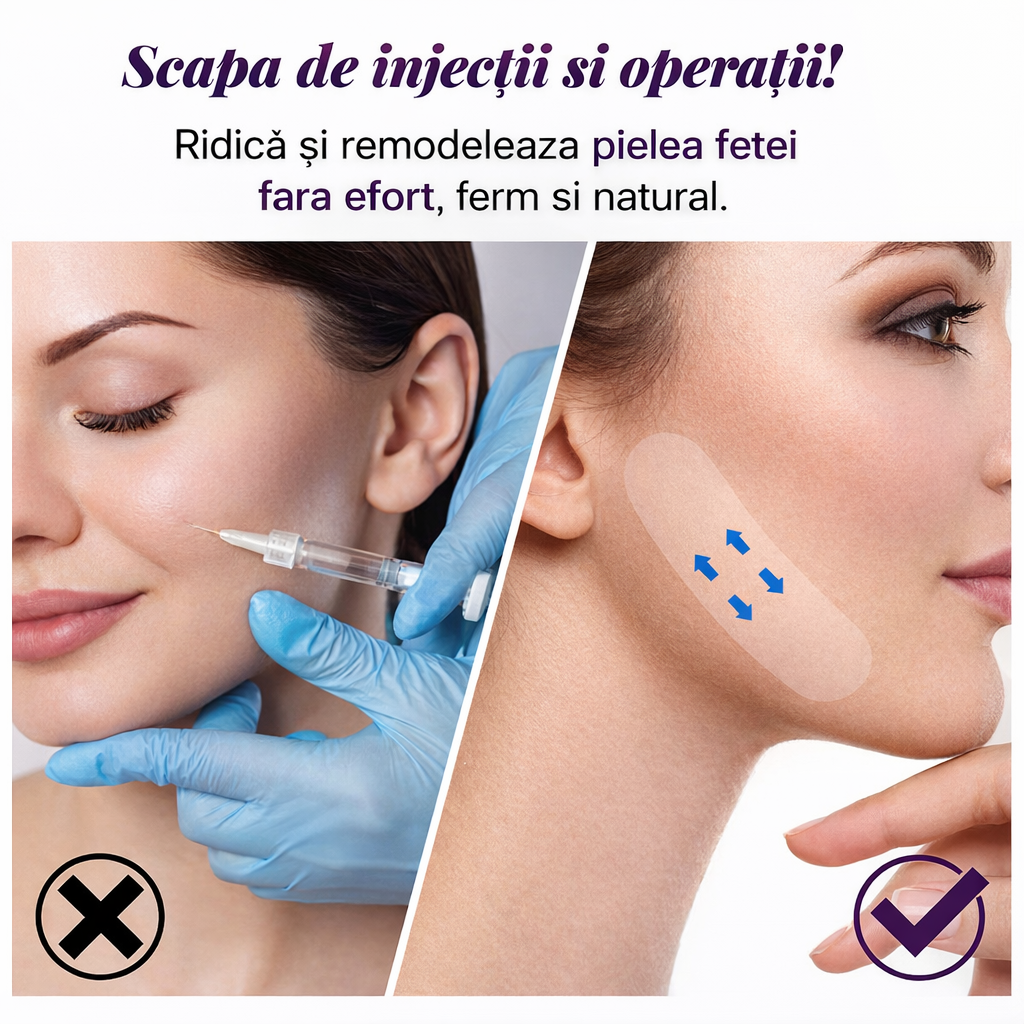 Plasturi pentru lifting facial - Natural Lift™
